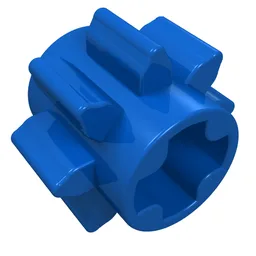Technic Gear 8 Tooth / Blue