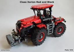 Claas Xerion Red and Black