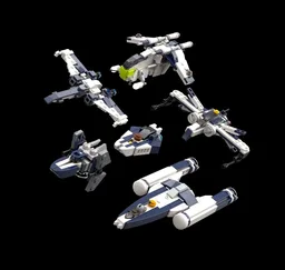 Republic Strike Force II - 104th Battalion Starfighter Wing - 1:144 Scale
