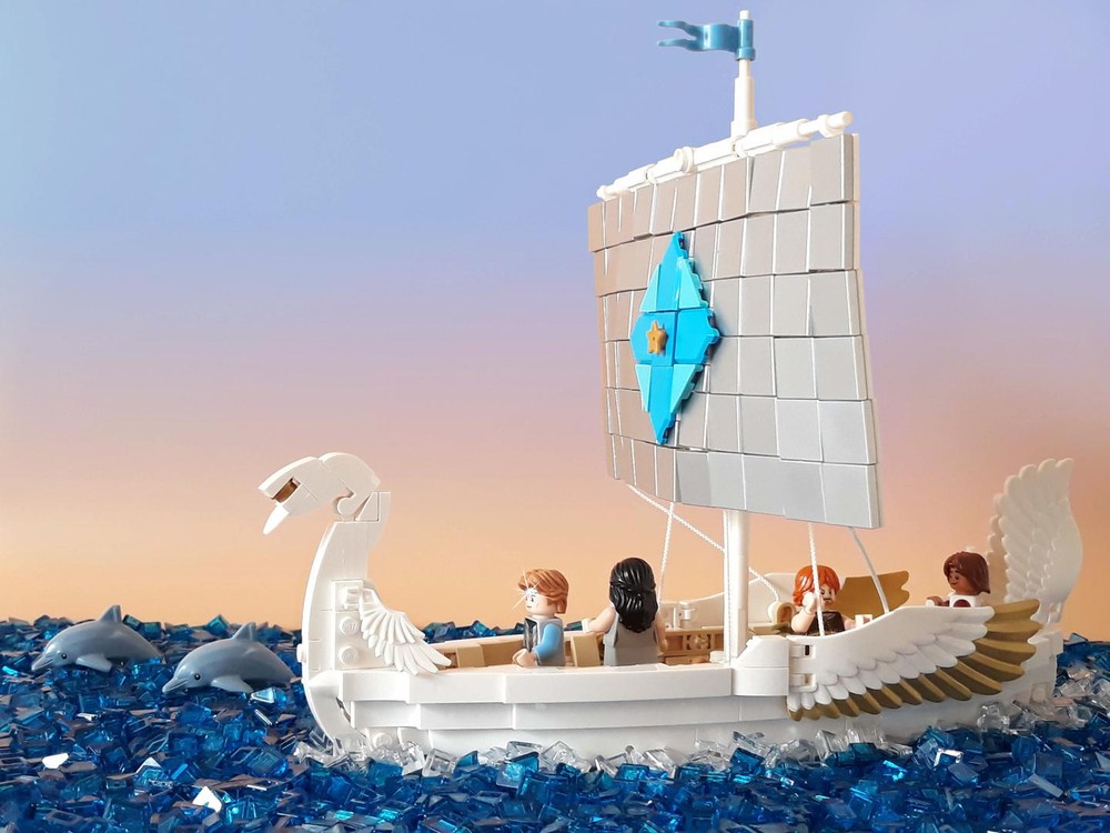 Lego Vingilot (elven ship)