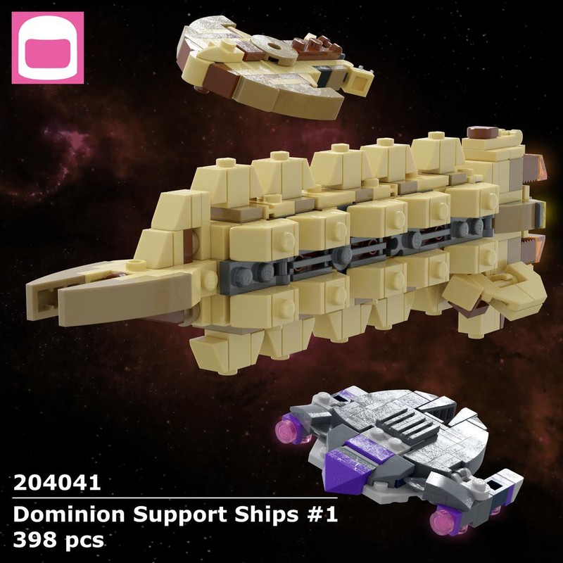 Lego Dominion Support Ships #1