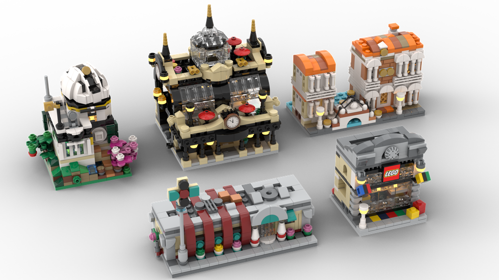 Lego Mini Bricklink Designer Series Collection