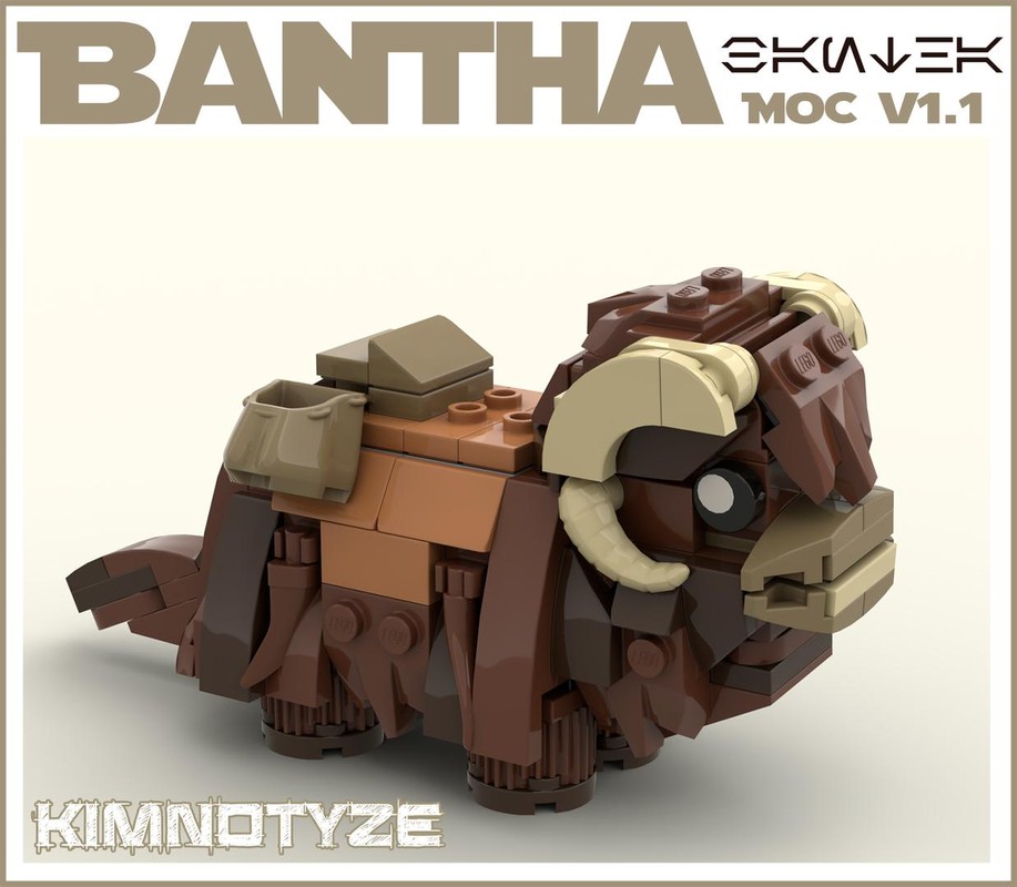 Lego Bantha - Medium Size