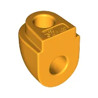 Shoulder Mechanical, Nexo Bot - Soft Plastic / Bright Light Orange