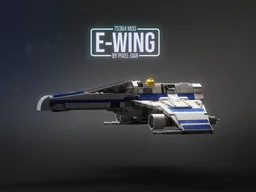 PiXEL-DANs - 75364 E-Wing Modifications incl Display Stand