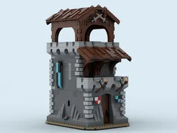 Medieval City Guard Tower