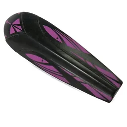 Large Figure Shield, 2 x 12 x 3 with Axle with Purple Spots Print