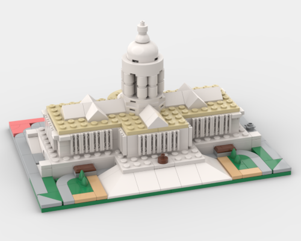 Lego Missouri State Capitol Building