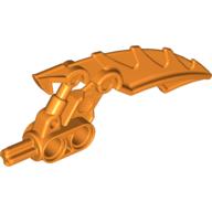 Lego Large Figure Weapon Blade, Mahri Matoran / Orange