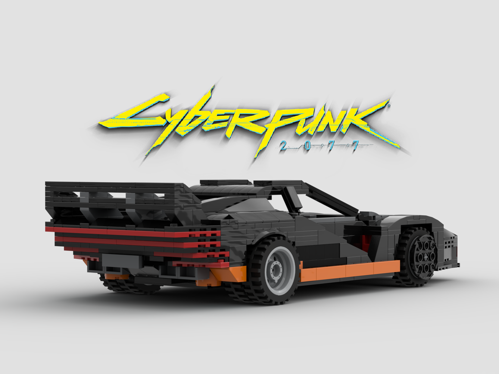 Lego Cyberpunk 2077 Quadra Turbo R (V’s Car)