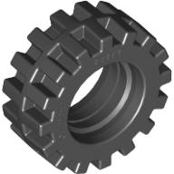 Lego Tyre 15 x 6 Offset Tread Small with Band around Center