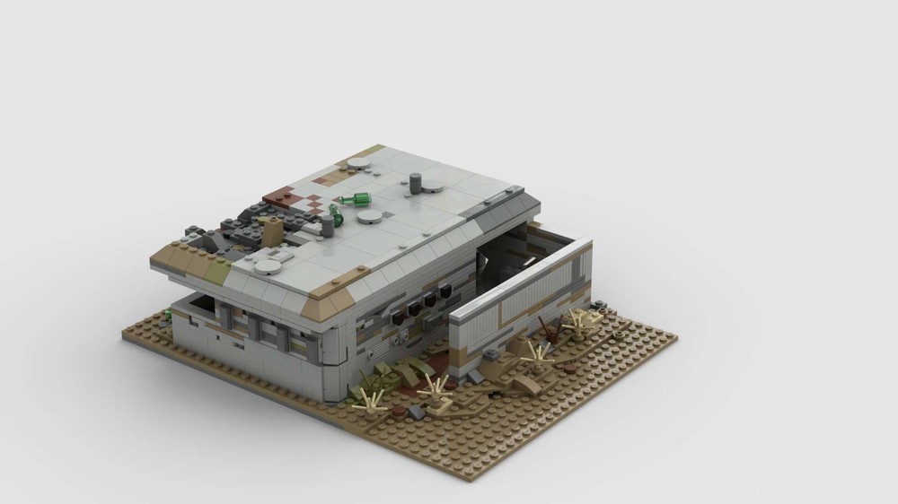 Lego Abandoned Bunker