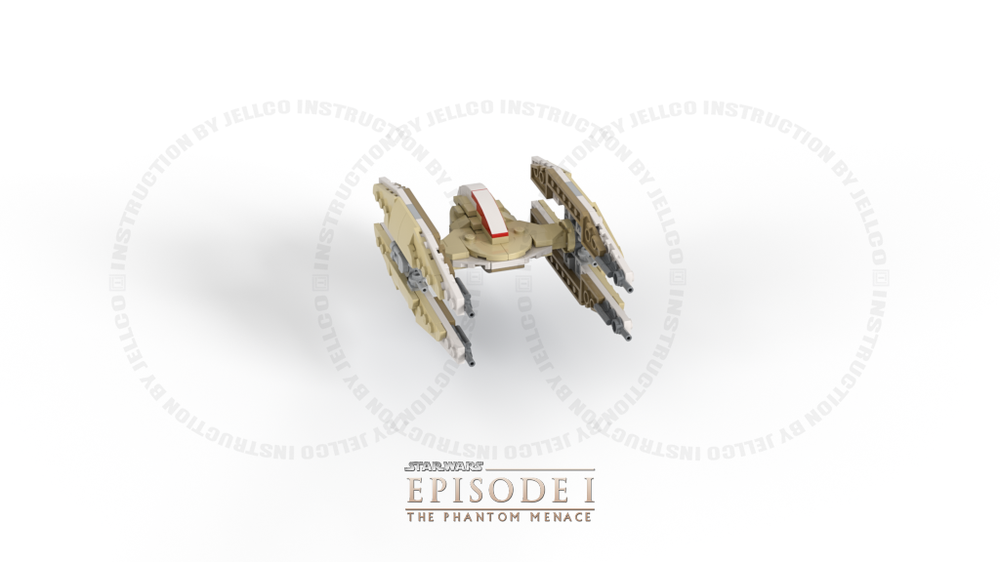 Lego Micro Size Vulture Droid Starfighter