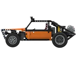 Buggy with dampers (pneumatic cylinders)