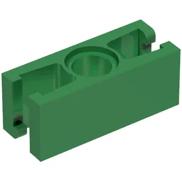 Znap Beam 3, 1 Hole / Green