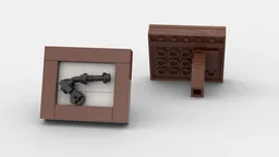 A Framed Picture of a Handlebar [Micro Scale]