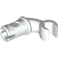 Arm, Short, with Technic Pin / White