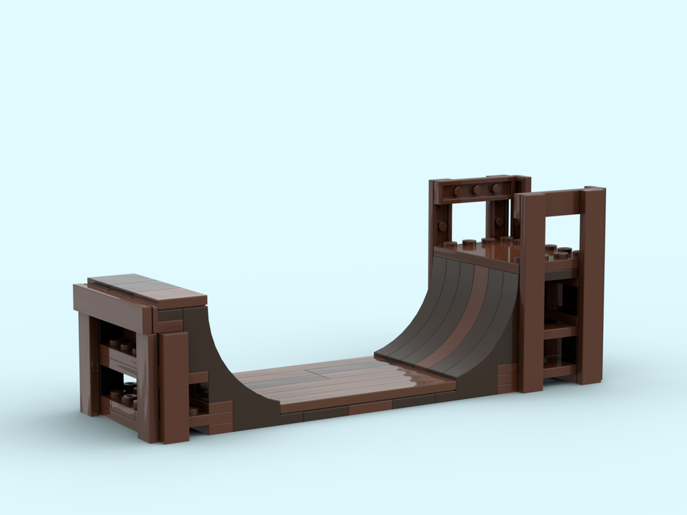 Lego Backyard Halfpipe