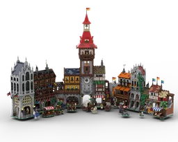 Medieval Town Square #3