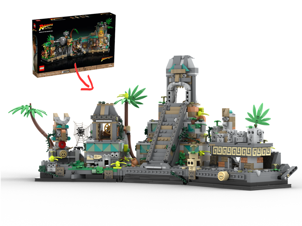 Lego Jungle Ruins (with traps)