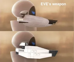 EVE from WALL-E: EVE's Weapon