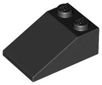 Brick Sloped 33° 3 x 2 / Black
