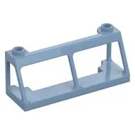 Windscreen 2 x 6 x 2 Train without Glass / Sand Blue