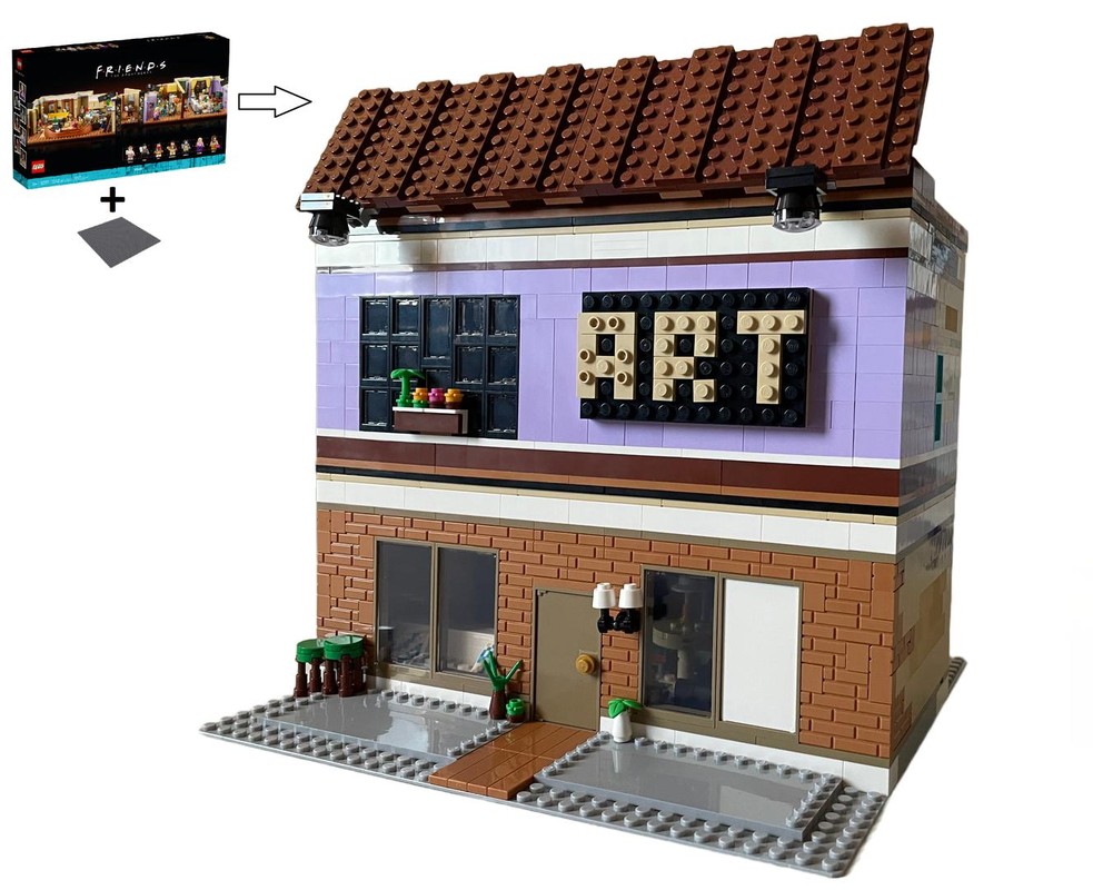 Lego Furniture Store & Art Gallery Modular Alternate build 10292