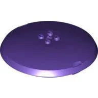 Pod, Top Cap 9 x 9 x 1 1/3 X-Pod / Dark Purple
