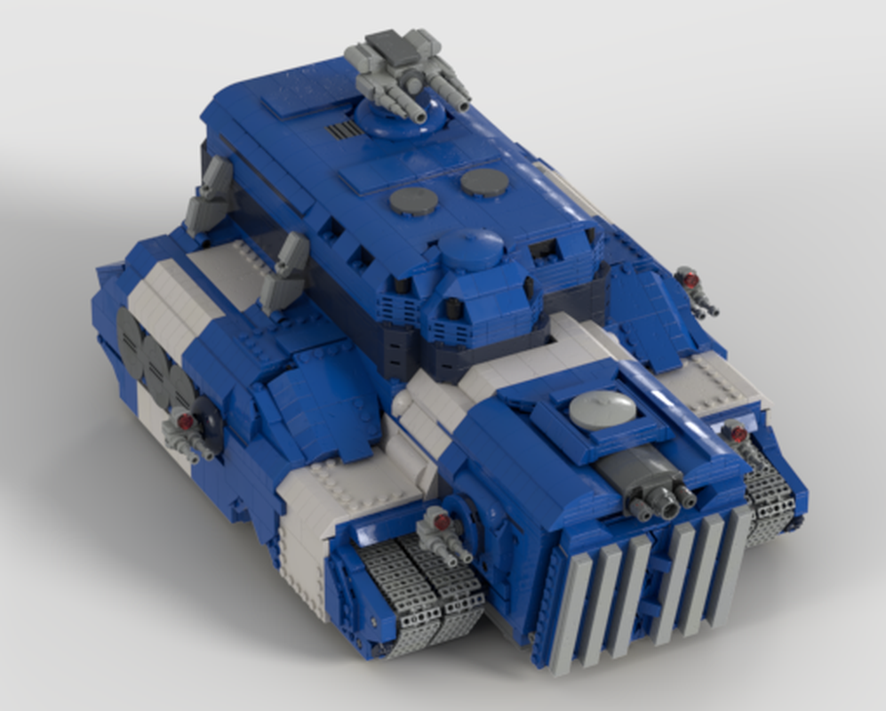 Lego Space marine Mastodon (Ultramarine edition)