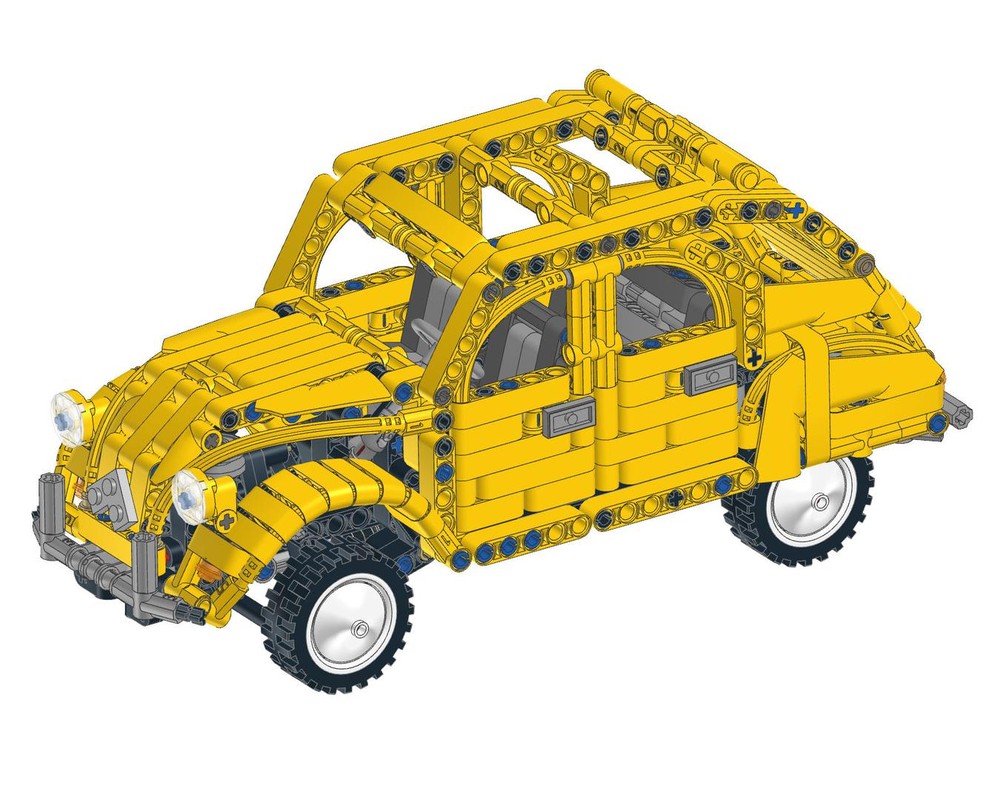 Lego Citroen 2CV Yellow