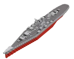 1:350 Scale Montana Class Battleship