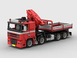 DAF XF Foldable Crane