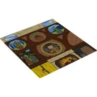 Backdrop, Lenticular with Hufflepuff Common Room Print / Trans-Clear