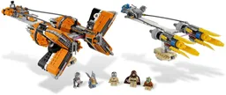 Anakin's and Sebulba's Podracers