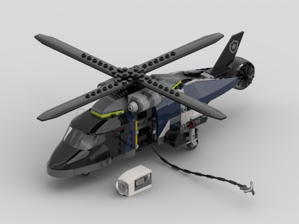 Lego Police Helicopter