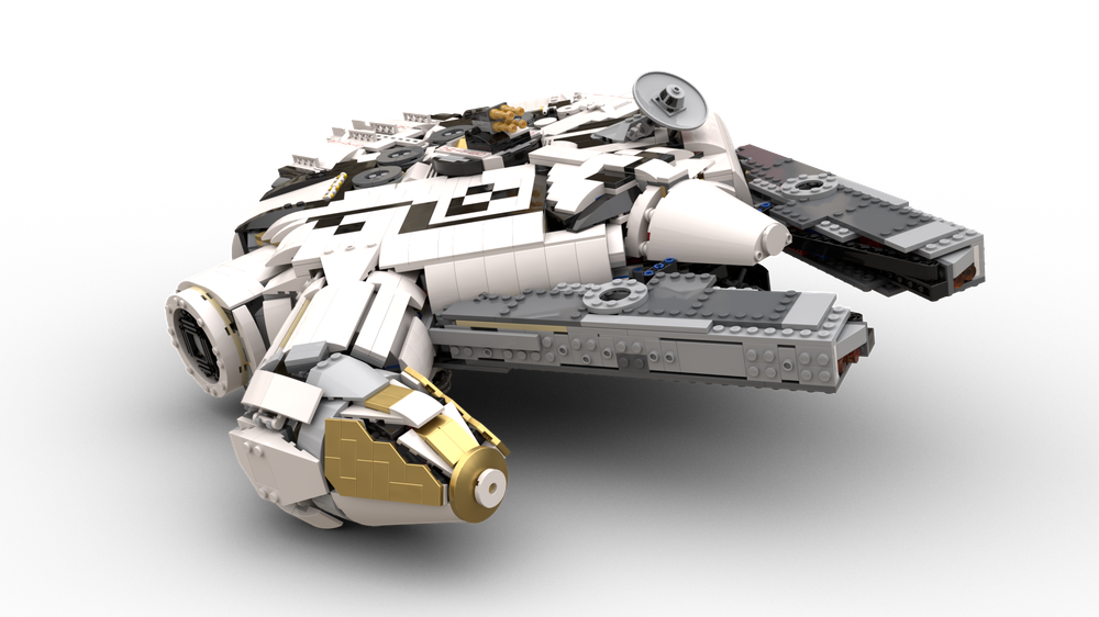Lego USS Century Egg – Millennium-Falcon Inspired Experimental Spacecraft