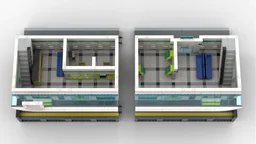 Modular Train station