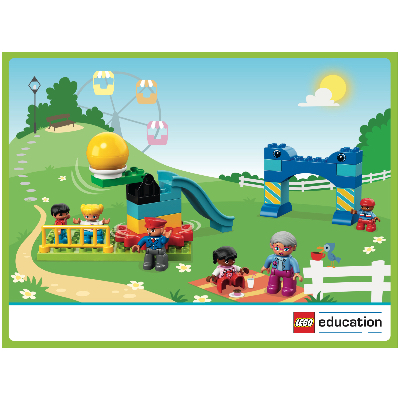 Lego Activity Card, Set 45024-1, Card 6 / [No Color/Any Color]
