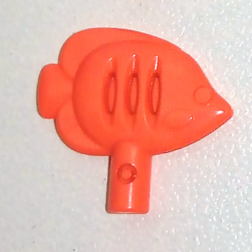 Lego Animal, Sea Life Set, Fish with Bar / Vibrant Yellow