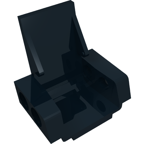 Lego Technic Seat / Chair [3 x 2 Base] / Black