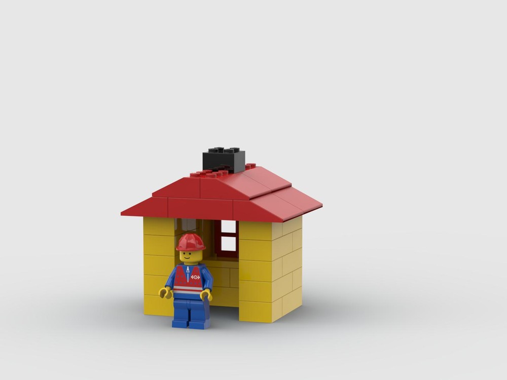 Lego Kontrollhäuschen