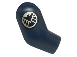 Lego Arm, Right with SHIELD Logo Pattern / Dark Blue