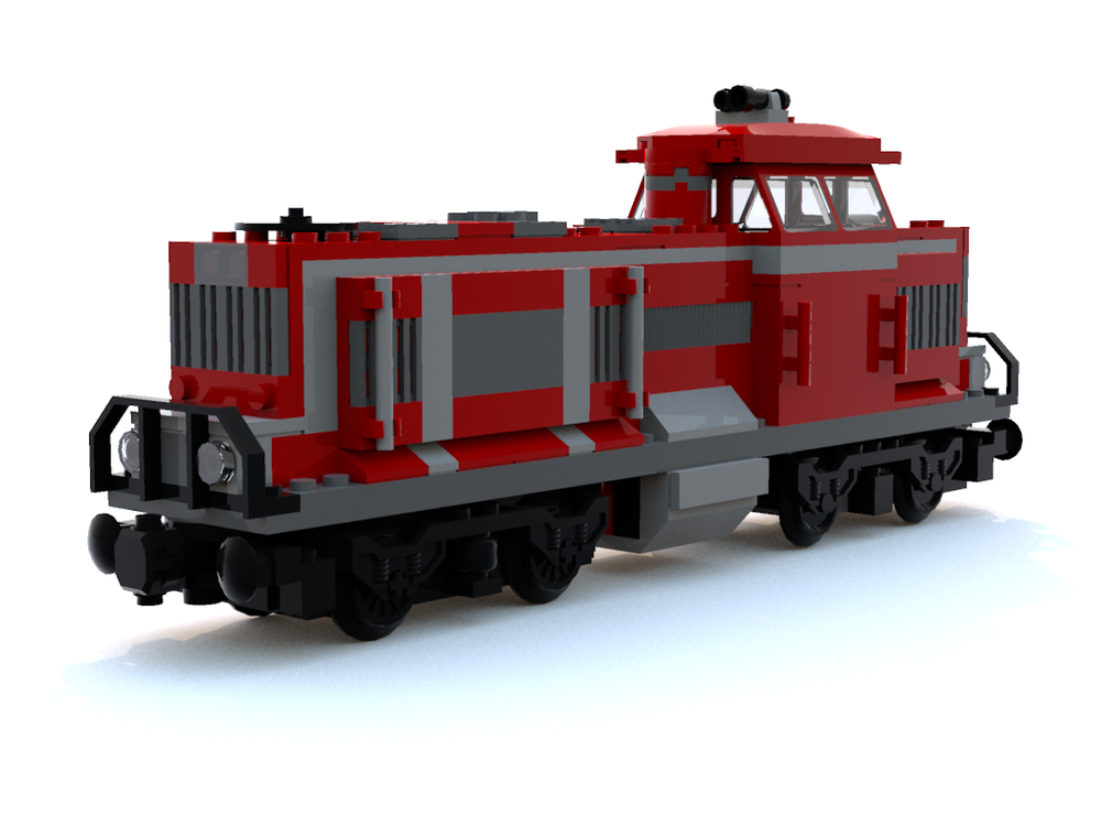 Lego 3677 Locomotive (upgraded)