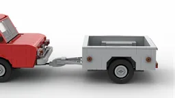 Single-axle car trailer