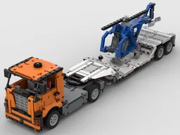 42128 Trailer with Helicopter