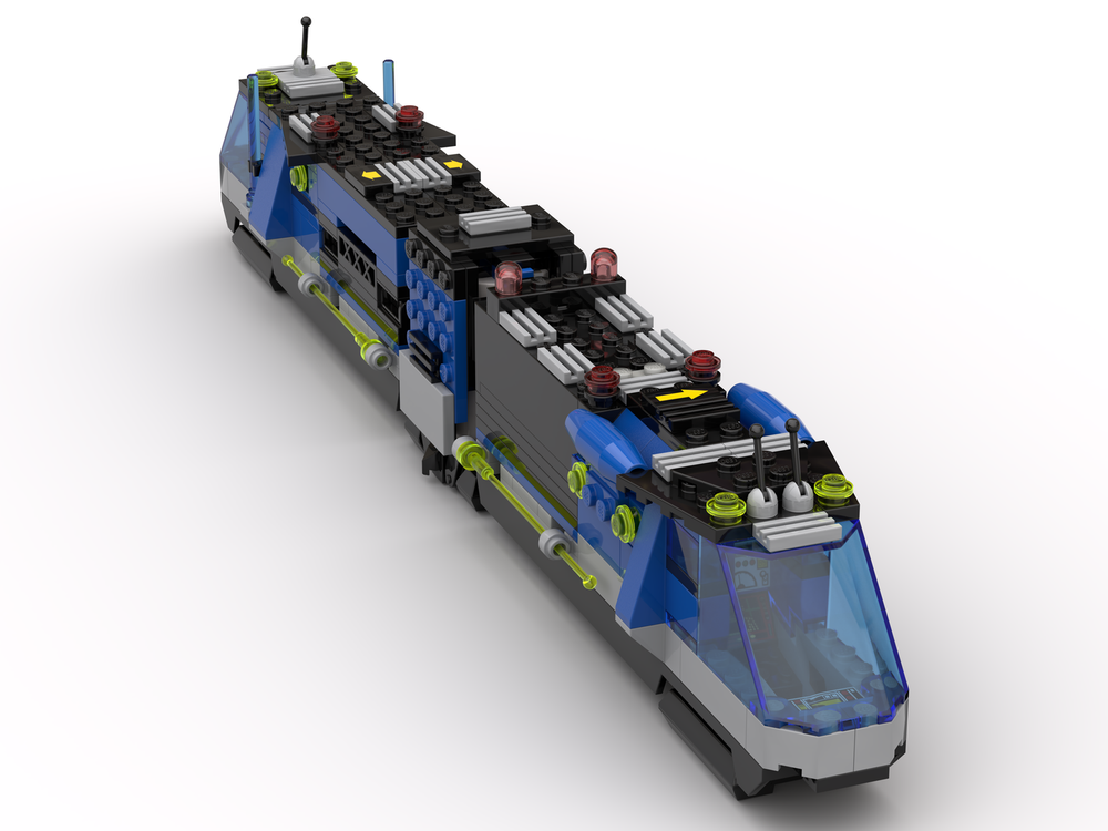 Lego Unitron Monorail-Train