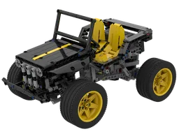 8865 New Turbo Drift Jeep RC