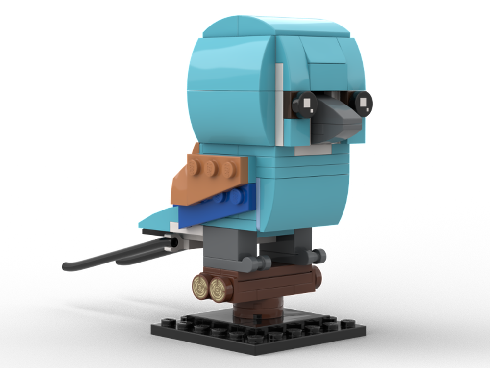 Lego Abyssinian Roller: Birdheadz