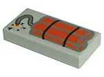 Tile 1 x 2 with Dynamite Print